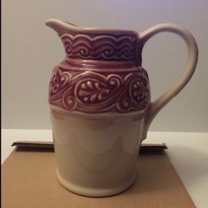 Brand New Longaberger Juice Pitcher